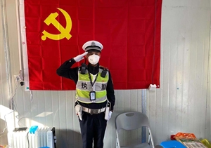 我是黨員，就應該“戰疫”在一線(xiàn) ——宗保公司參與疫情防控一線(xiàn)工