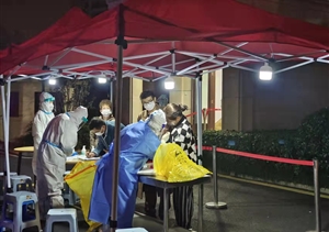 不懼風(fēng)險勇?lián)?勇毅前行控疫情—宗保公司協(xié)助相關(guān)街鎮做好疫情防