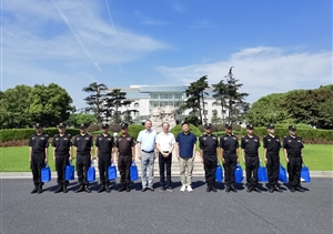 上海市保安服務(wù)行業(yè)協(xié)會(huì )領(lǐng)導慰問(wèn)宗保公司員工（2024.8.8）